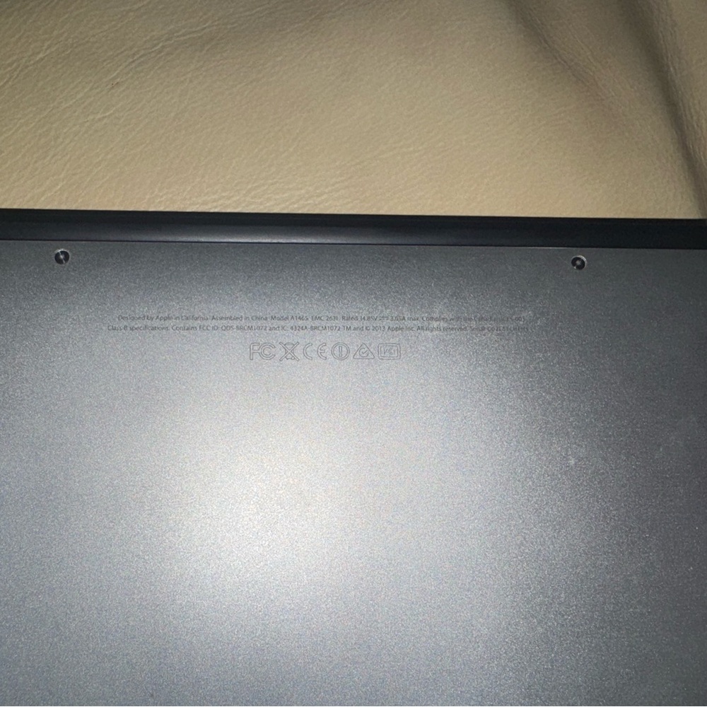 Apple Silver MacBook 2013 with Charger - Picture 4 of 6